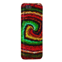 Spiraling Toward the Center iPhone 5 Covers