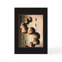 Spiralled Clay Wind Chimes Still Life