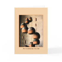 Spiralled Clay Wind Chimes Still Life