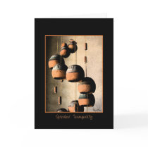 Spiralled Clay Wind Chimes Still Life