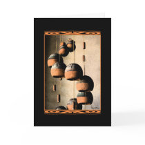 Spiralled Clay Wind Chimes Still Life