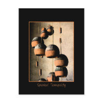 Spiralled Clay Wind Chimes Still Life