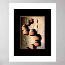 Spiralled Clay Wind Chimes Still Life