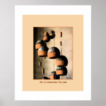 Spiralled Clay Wind Chimes Still Life