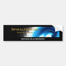 spiraltwister-zazzle, www.zazzle.com.au/Spiralt... Bumper Sticker