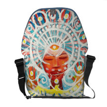 Spirit Guide Handmade Messenger Bag