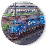 Spirit of Conrail - GP38 - PRR #2943 in Blue Paint buttons