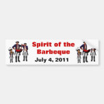 Spirit of the BBQ Bumper Stickers