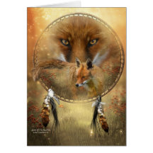 Spirit Of The Red Fox ArtCard