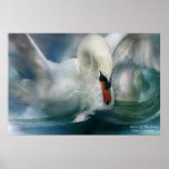 Spirit Of The Swan Art Poster/Print