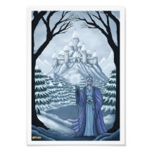 spirit of winter holiday fantasy photo print