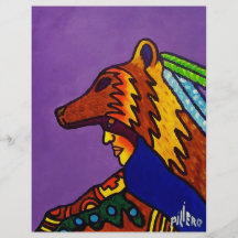 Spirit of Wolf 3 by Piliero Personalized Flyer
