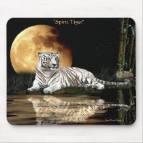SPIRIT TIGER Big Cat Wildlife (Zoomed) Mousepad