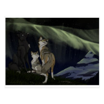 Spirit Watching Postcard