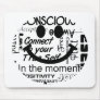 Spiritual affirmations smiley mousepads
