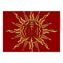 Spiritual Card Native Art First Nations Card