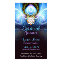 Spiritual Guidance Holistic Energy Business Card