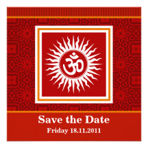 Spiritual Om Custom Invite
