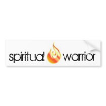 spiritual warrior bumpersticker bumper stickers