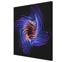 Spiro 2 Stretched Canvas Print