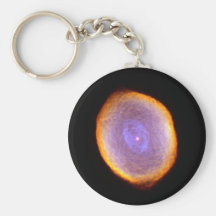 Spirograph Nebula Hubble Space Keychain