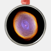 Spirograph Nebula Hubble Space Christmas Tree Ornaments