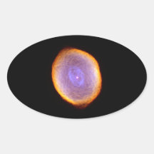 Spirograph Nebula Hubble Space Stickers