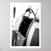 Spitfire Cockpit Posters