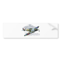 Spitfire Supermarine Bumper Sticker