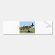 Spitfire WW2 Fighter Bumper Stickers
