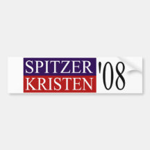 Spitzer Kristen 08 Bumper Stickers