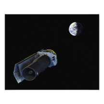 Spitzer points its high-gain antenna photo