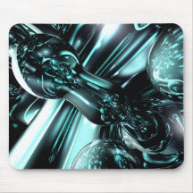 Splash Down Abstract Mousepad