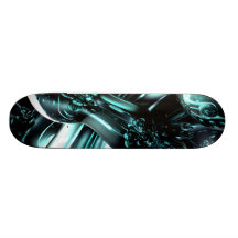Splash Down Abstract Skateboard V1
