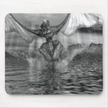 Splash Dragon Mouse Pads