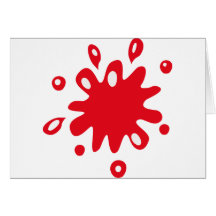 splash grußkarte