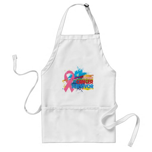 Splash of Colour - Breast Cancer Survivor Aprons