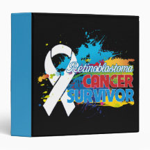 Splash of Colour - Retinoblastoma Survivor Binder