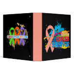 Splash of Colour - Uterine Cancer Survivor Binder