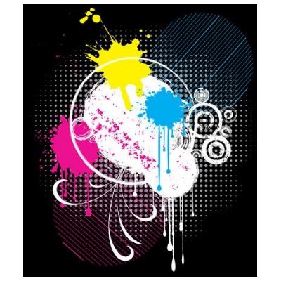 Splash of colours t shirt by Elle_Ichai