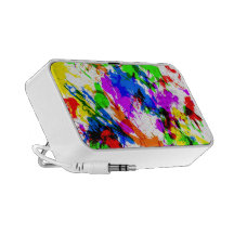 Splatter Paint Laptop Speaker