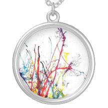 Splatter Paint Neclace Necklace