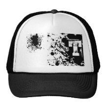 Splatter paint T Mesh Hats