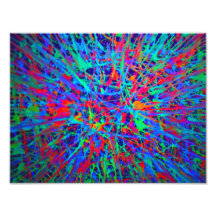splatter photo print