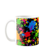 Splatter Wallpaper Mugs