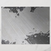 Splattered Urban Brushed Steel Flyer
