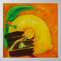 Splendid Lemons Plakatdruck