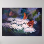 Splendor In the Meadow Butterfly Poster