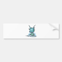 splish splash tubby monster bumper sticker