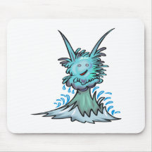 splish splash tubby monster mousepad